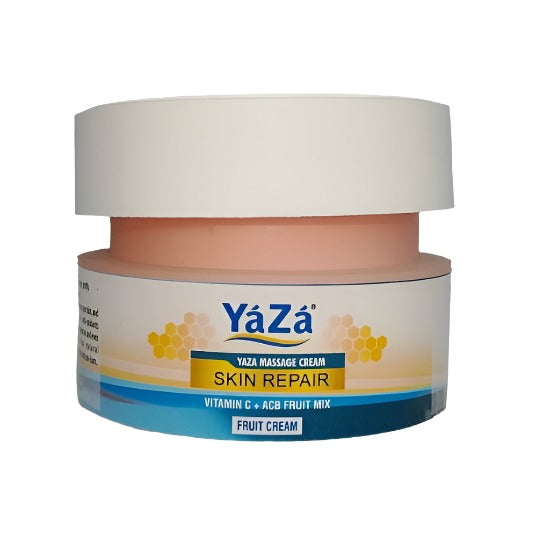 Yaza Massage Cream | Skin Repair with Vitamin E +Wheat Germ Oil | Fruite Cream 70gm) - 1