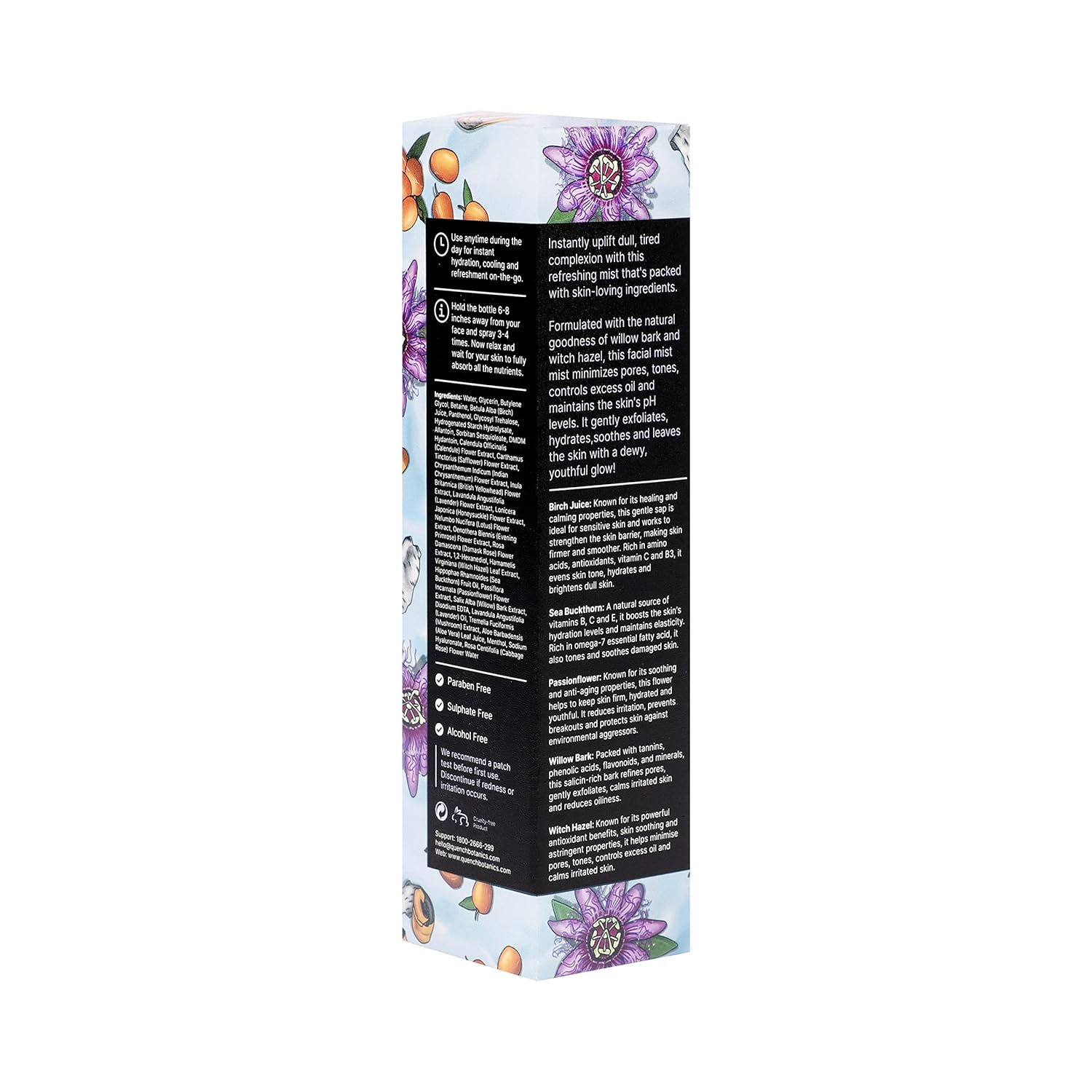 Quench Moisturizing Face Mist with Birch Juice Enzymes