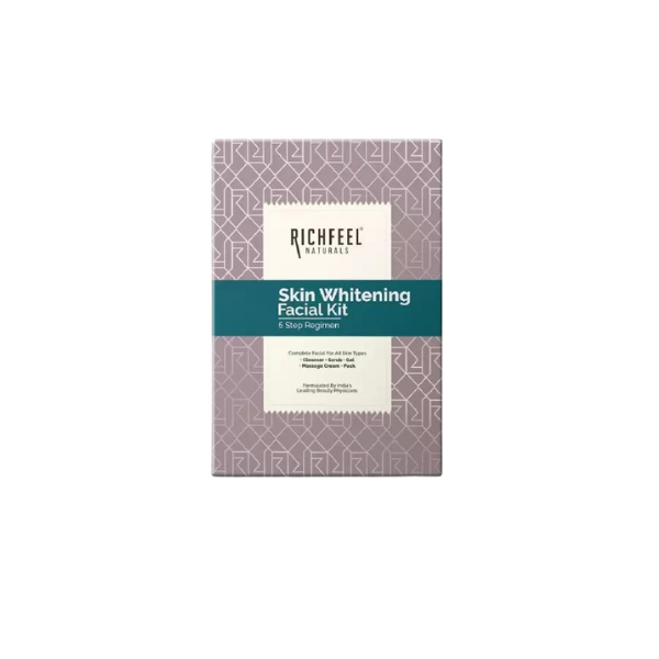 Richfeel Naturals Skin Whitening Facial Kit 5X50gm - 1