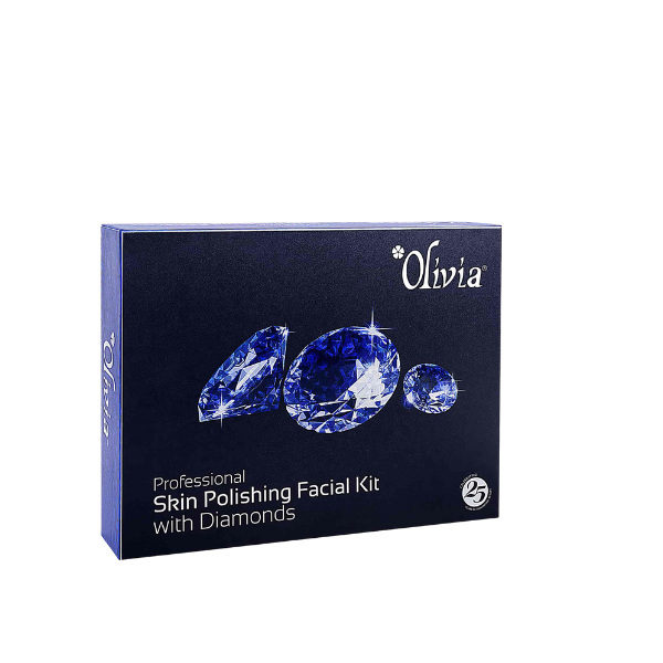 Olivia Professional Skin Polishing Facial Kit With Diamonds 400gm - 1
