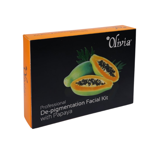 Olivia Professional De-Pigmentation Facial Kit With Papaya 400gm - 1