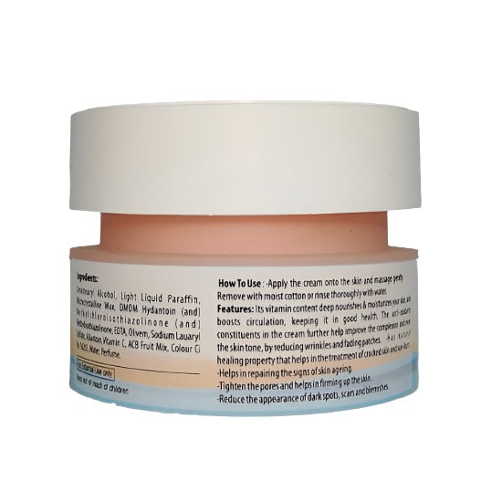 Yaza Massage Cream | Skin Repair with Vitamin E +Wheat Germ Oil | Fruite Cream 70gm) - 2