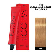 Schwarzkopf Professional Igora Royal Permanent Color Creme (9-55 Extra Light Blonde Gold Extra)