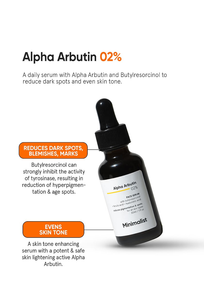 Minimalist Alpha Arbutin 2% Face Serum - 2