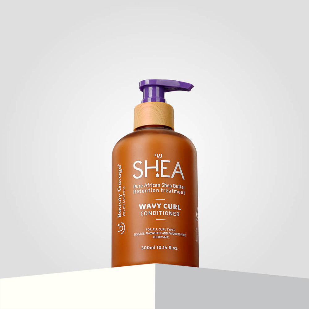 Beauty Garage Shea Retention Wavy Curl Conditioner – 300ml - 1