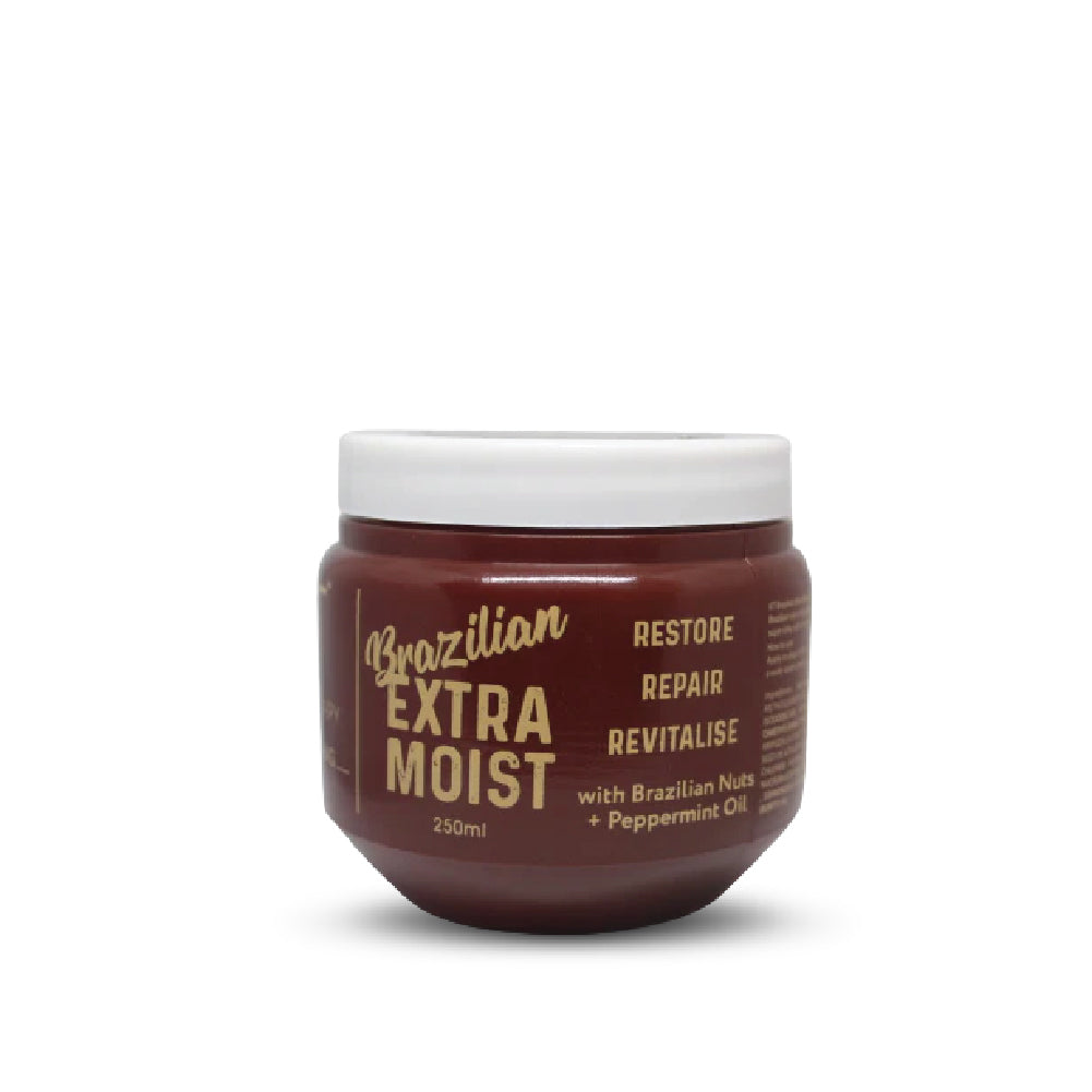 KT Professional Brazilian Extra Moist Masque - 250ml | Deep Hydration for Dry, Damaged & Chemically Treated Hair with 9 Moisturizing Oils - 1