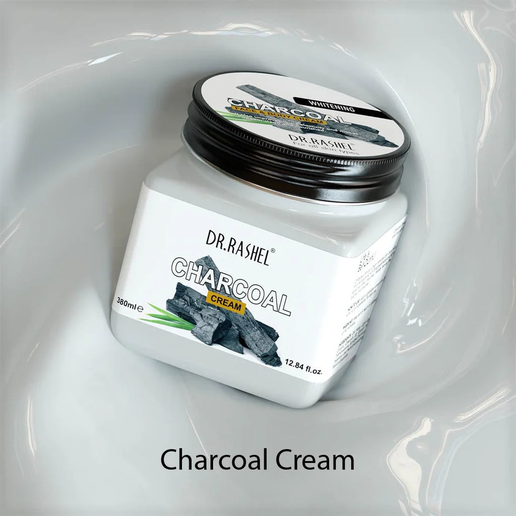 DR.RASHEL Charcoal Cream - 380 Ml - 1