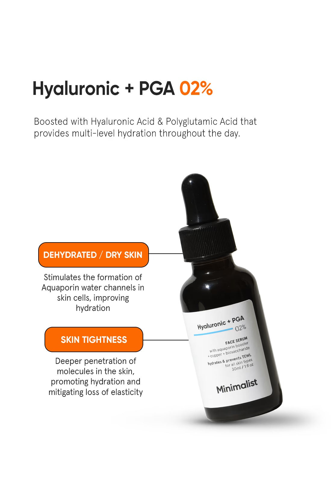Minimalist Hyaluronic + PGA 2% Face Serum - 2