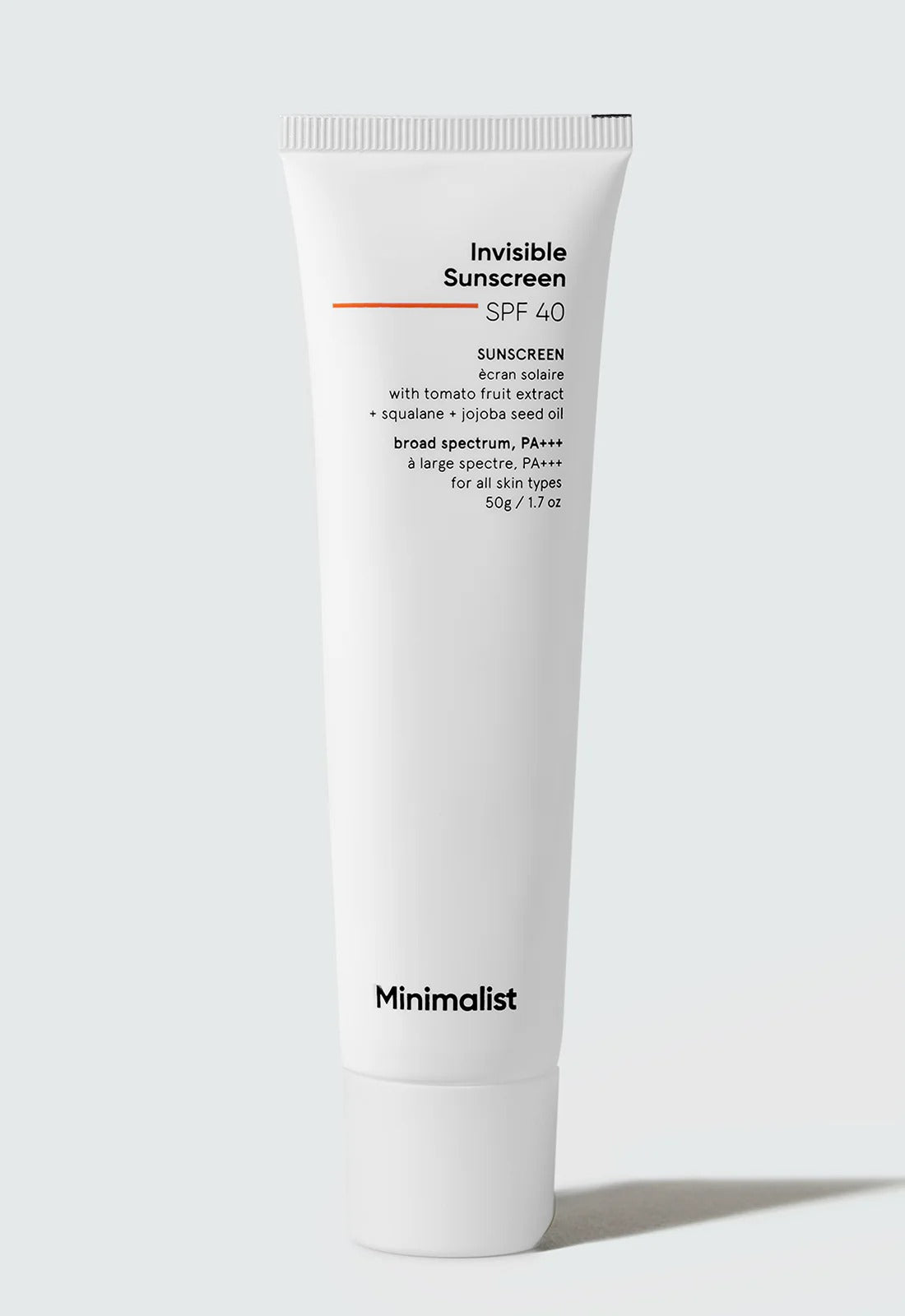 Minimalist Invisible SPF 40 Sunscreen - 1