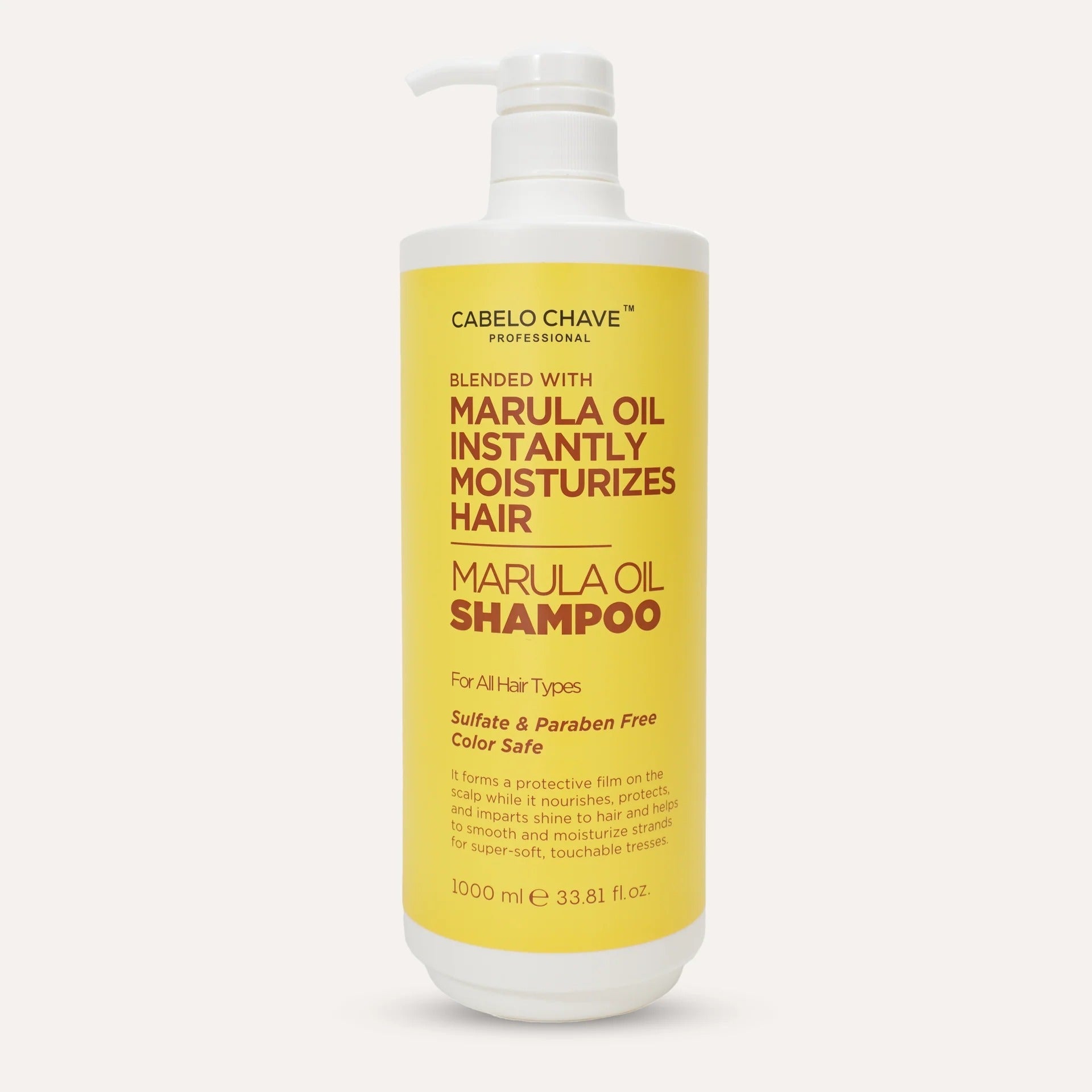 Cabelo Chave Marula Oil Shampoo (1000ml) | Hydrating & Nourishing - 1