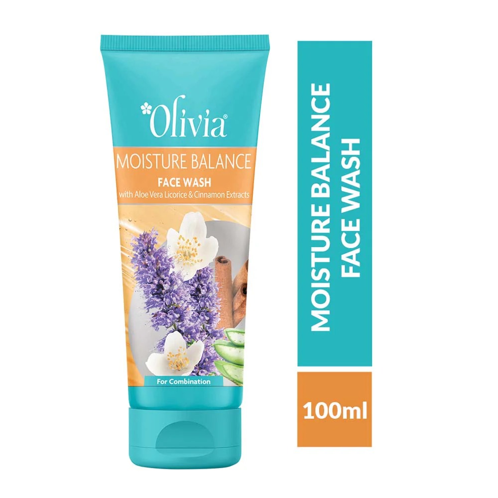 Moisture Balance Face Wash | Aloe Vera, Licorice & Cinnamon Extracts - 1