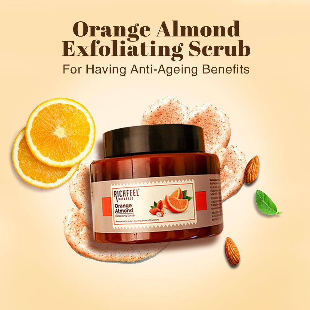 Richfeel Orange Almond Scrub – 500g - 2