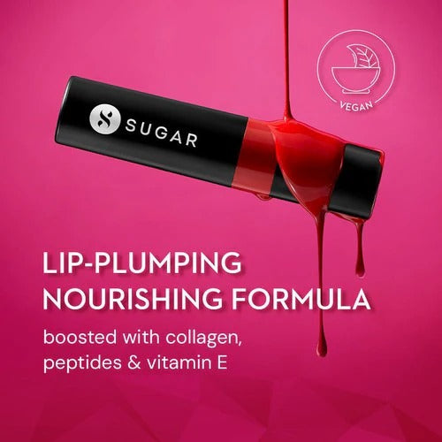 SUGAR Partner In Shine Transferproof Lip Gloss Combo Pack (Rouge Rueda, Strawberry Soju, Pink Pinot, Raspberry Rosé, Tangerine Tuscan)