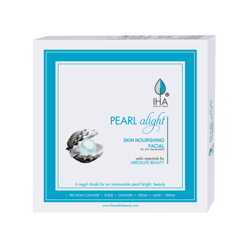 Iha Pearl Alight Skin Rejuvenating Big Facial Kit 295g - 1