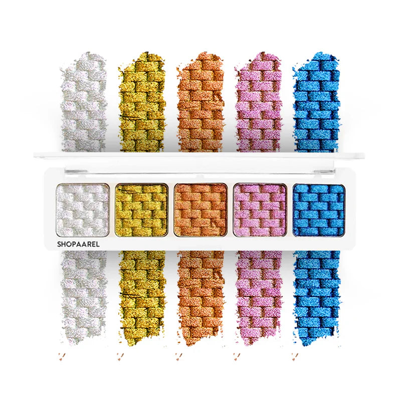 Shopaarel Sparkle 5 Color Eyeshadow Palette - Infinity