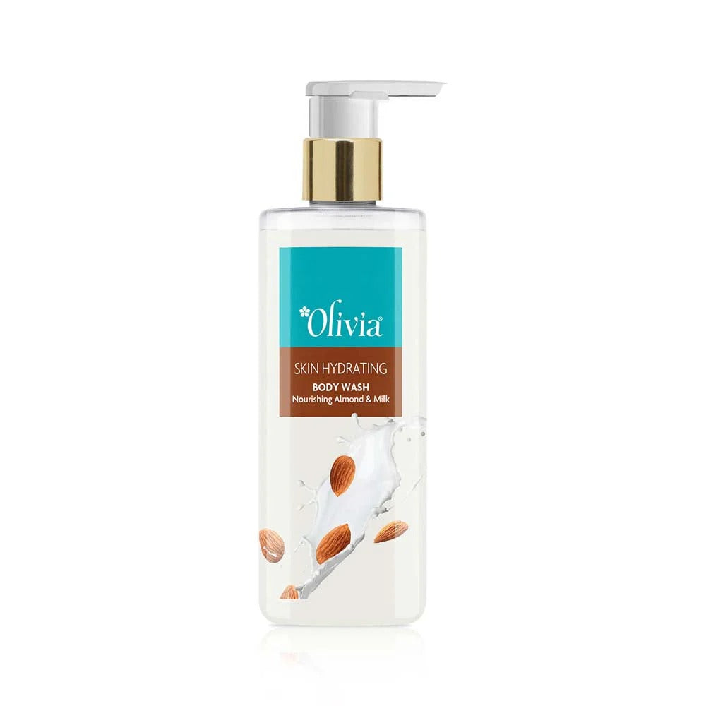 Olivia Skin Hydrating Body Wash with Nourishing Almond and Milk - 1