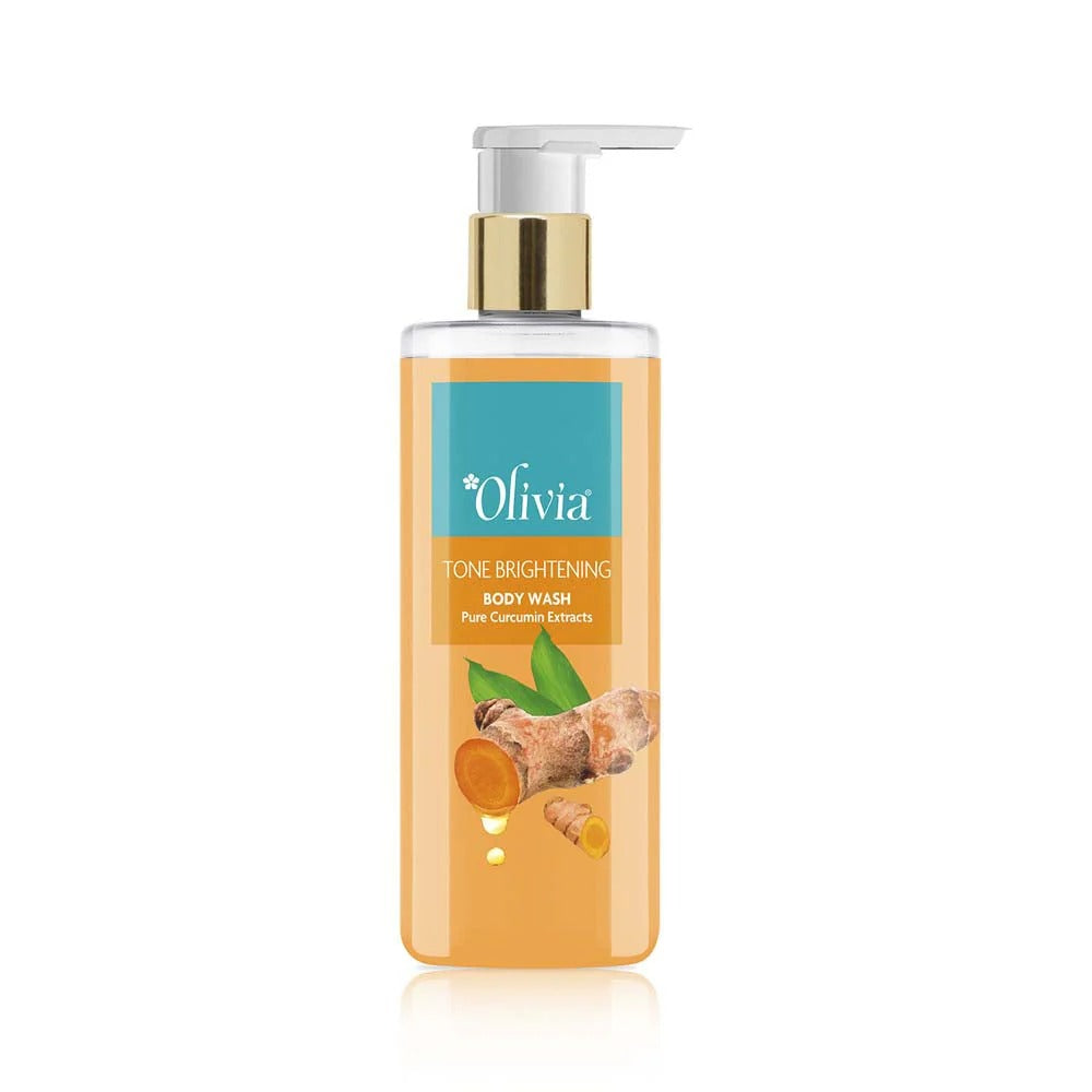 Olivia Tone Brightening Body Wash with Pure Curcumin Extracts - 1