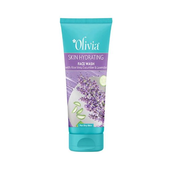 Olivia Skin Hydrating Face Wash with Aloe Vera Cucumber and Lavender - 1