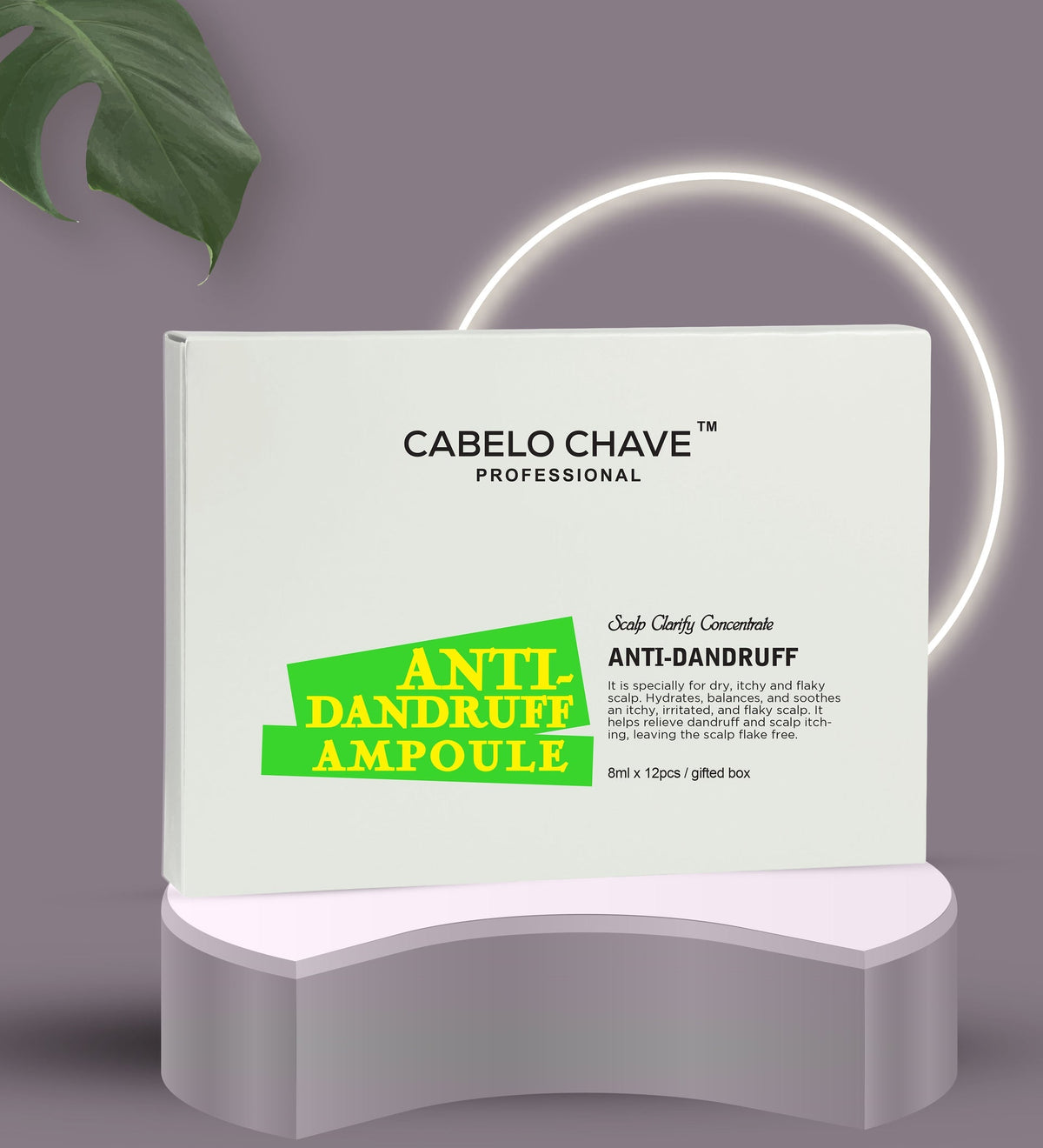 Cabelo Chave Anti-Dandruff Ampoule - 2