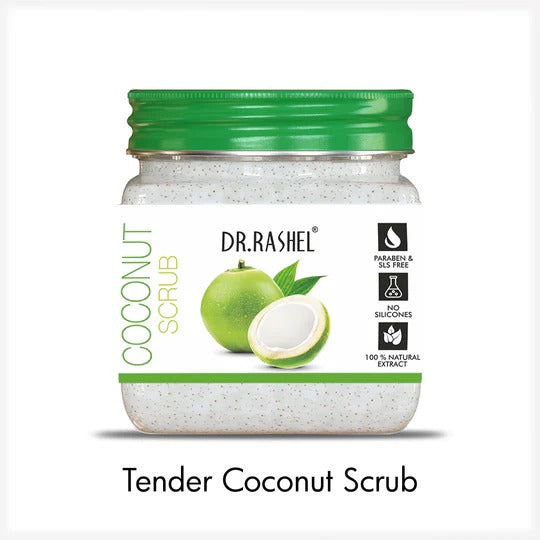 DR.RASHEL Tender Coconut Scrub - 380ml - 1