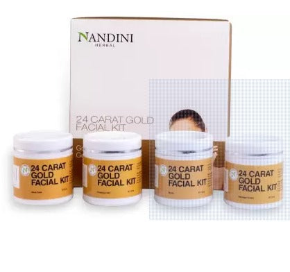 Nandini HERBAL 24 CARAT GOLD FACIAL KIT  (330 g) - 1