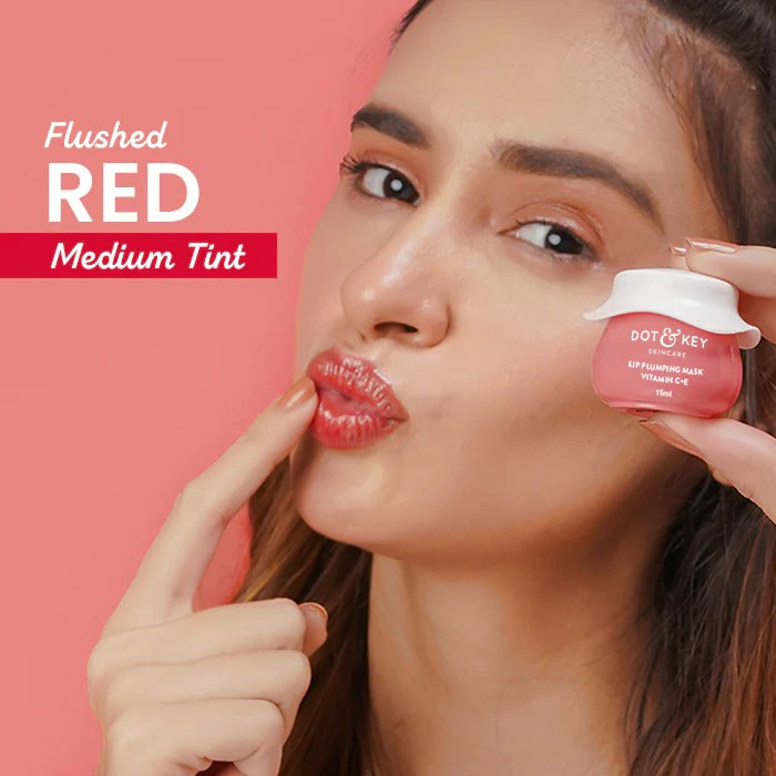 Lip Plumping Mask – Vitamin C + E Nourishment