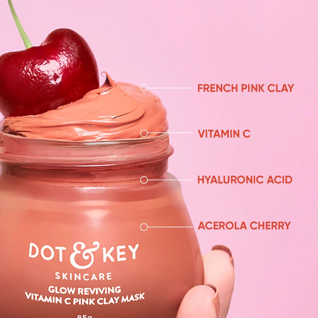 Vitamin C Pink Clay Mask