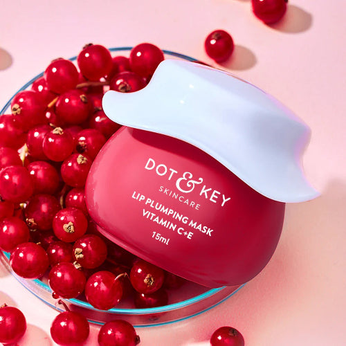 Dot & Key Lip Plumping Mask – Vitamin C + E Nourishment