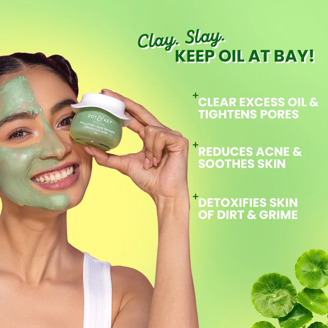 Dot & Key Cica & Salicylic French Green Clay Face Mask