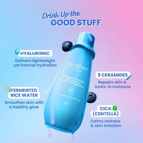 Dot & Key Blueberry Hydrate Milk Face Toner