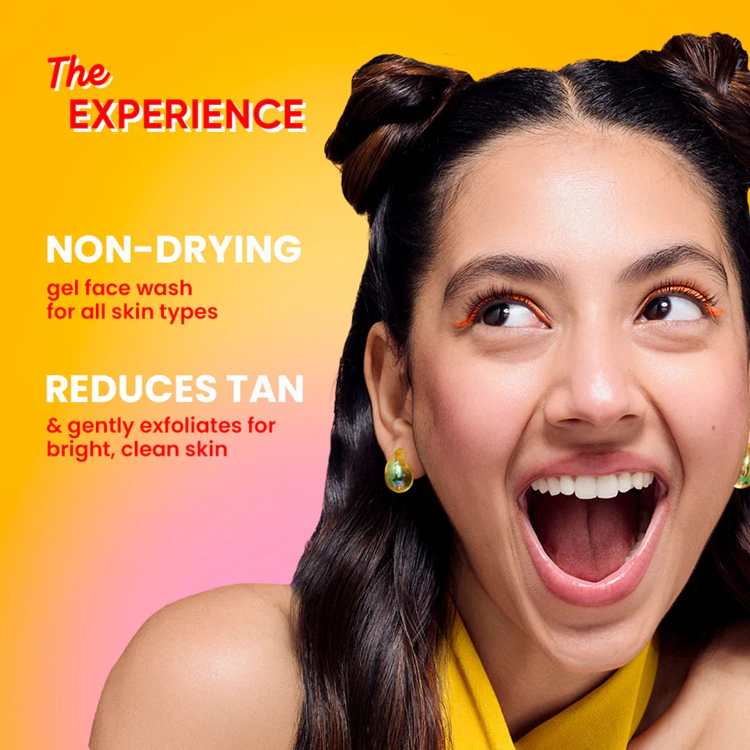 Dot & Key Mango Detan Gel Face Wash – Brightening & Refreshing