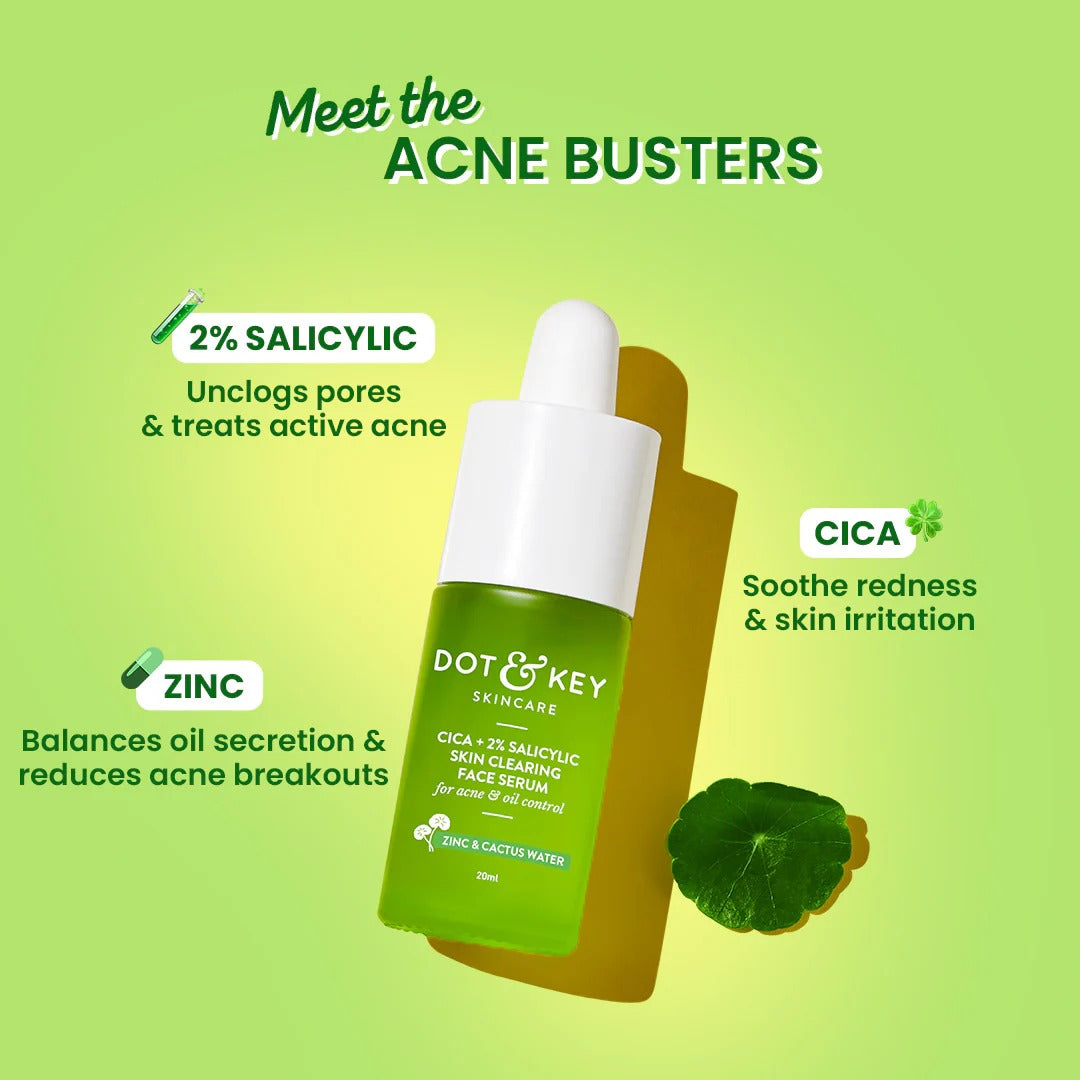 Dot & Key Cica + 2% Salicylic Acid Serum for Acne