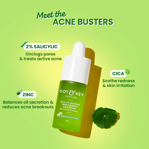 Dot & Key Cica + 2% Salicylic Acid Serum for Acne - 4