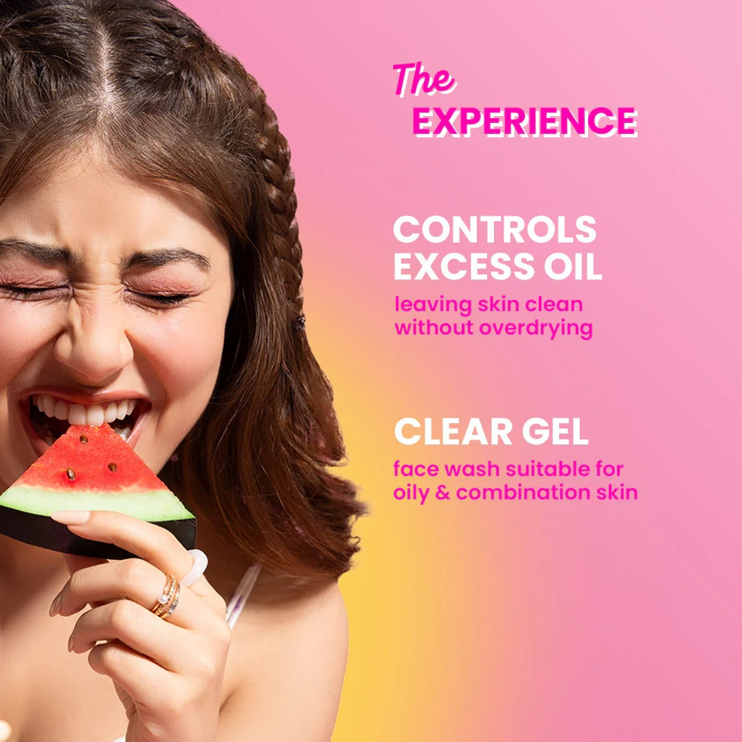 Watermelon Gel Face Wash – Refreshing & Hydrating