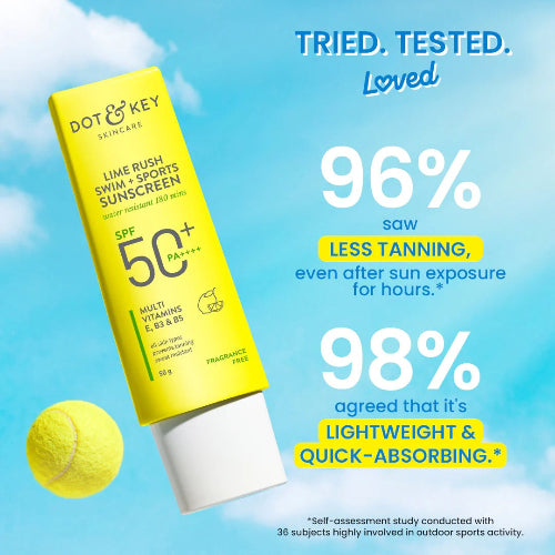 Dot & Key Swim + Sports Sunscreen SPF 50+ (Water Resistant)