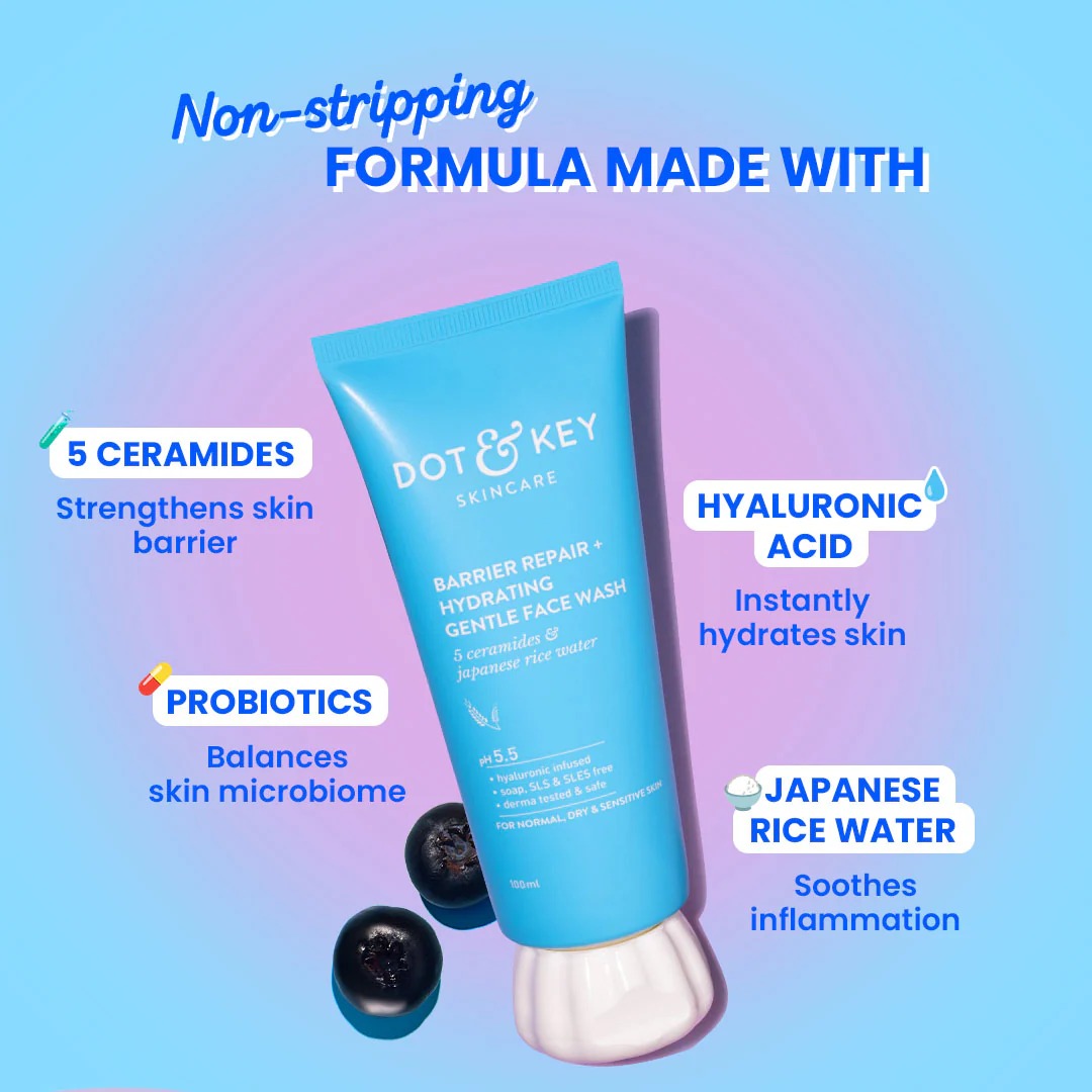 Dot & Key Barrier Repair Gentle Hydrating Face Wash