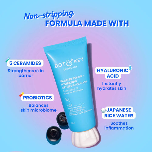 Dot & Key Barrier Repair Gentle Hydrating Face Wash