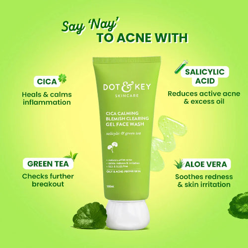 Dot & Key Cica + Salicylic Acid Face Wash – Oily Skin