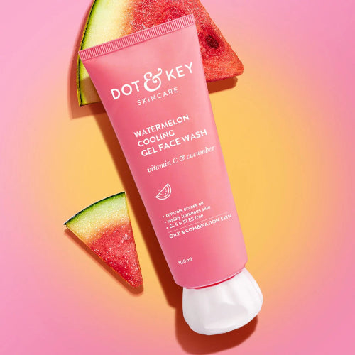 Dot & Key Watermelon Gel Face Wash – Refreshing & Hydrating