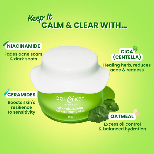 Dot & Key Cica (Centella) + Niacinamide Oil Free Moisturizer
