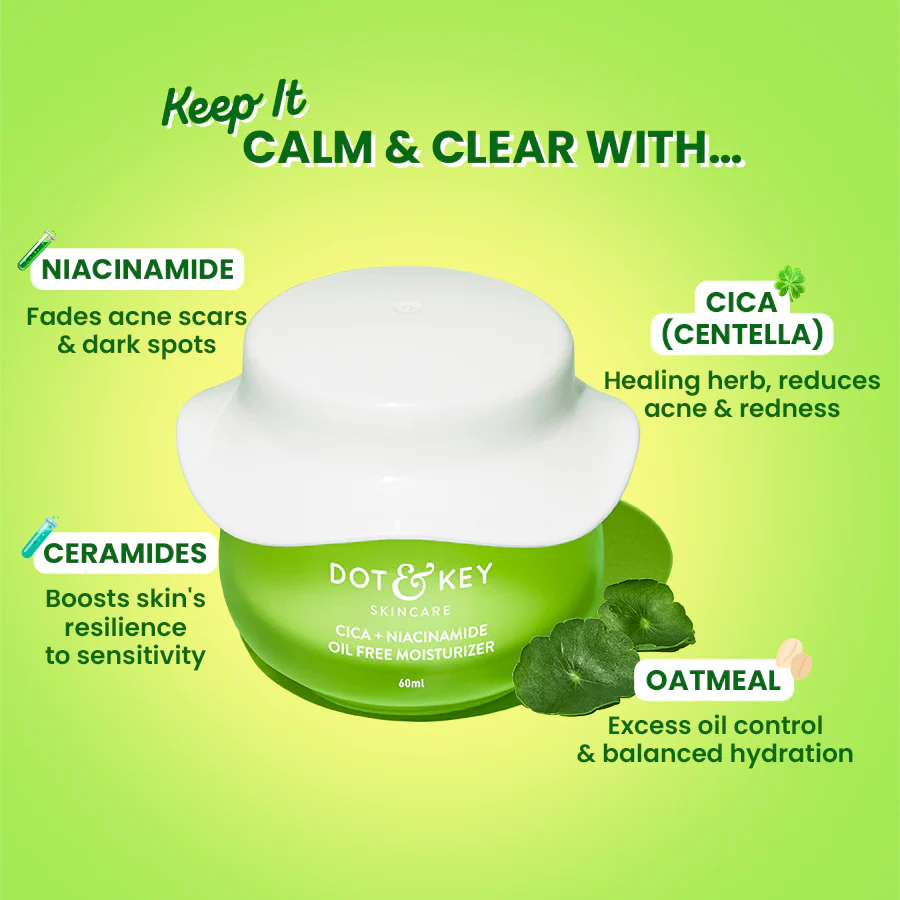 Dot & Key Cica (Centella) + Niacinamide Oil Free Moisturizer