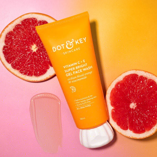 Dot & Key Vitamin C + E Gel Face Wash – Radiant Glow