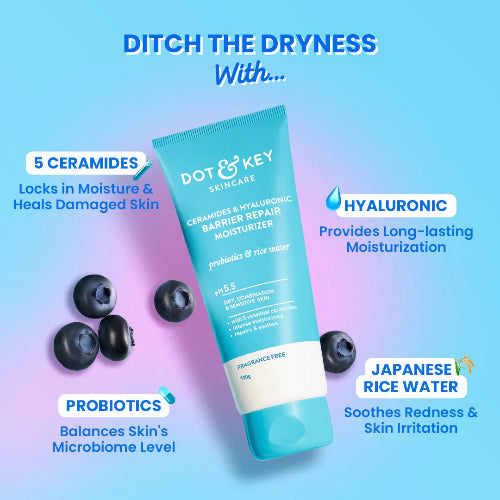 Dot & Key Barrier Repair Moisturizer (Hyaluronic + Ceramides)