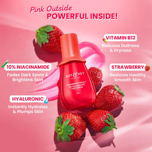 Dot & Key Strawberry Bright 10% Niacinamide Face Serum - 3