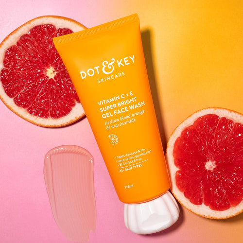 Dot & Key Vitamin C + E Gel Face Wash – Radiant Glow - 1