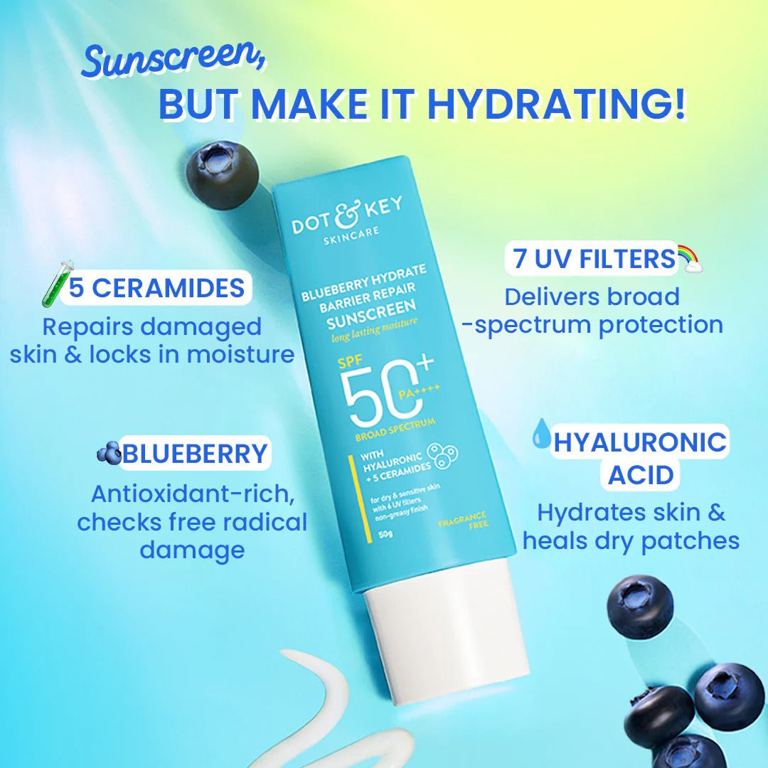 Dot & Key Barrier Repair Hydrating Sunscreen SPF 50+ PA++++