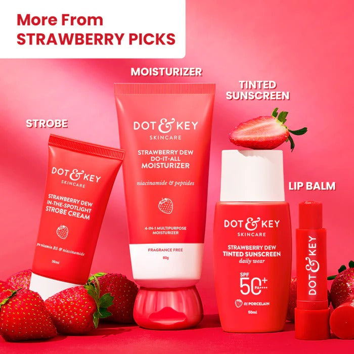Dot & Key Strawberry Dew Sunscreen Stick SPF 50+ PA++++