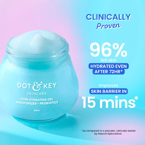 Dot & Key 72HR Hydrating Gel Moisturizer + Probiotics
