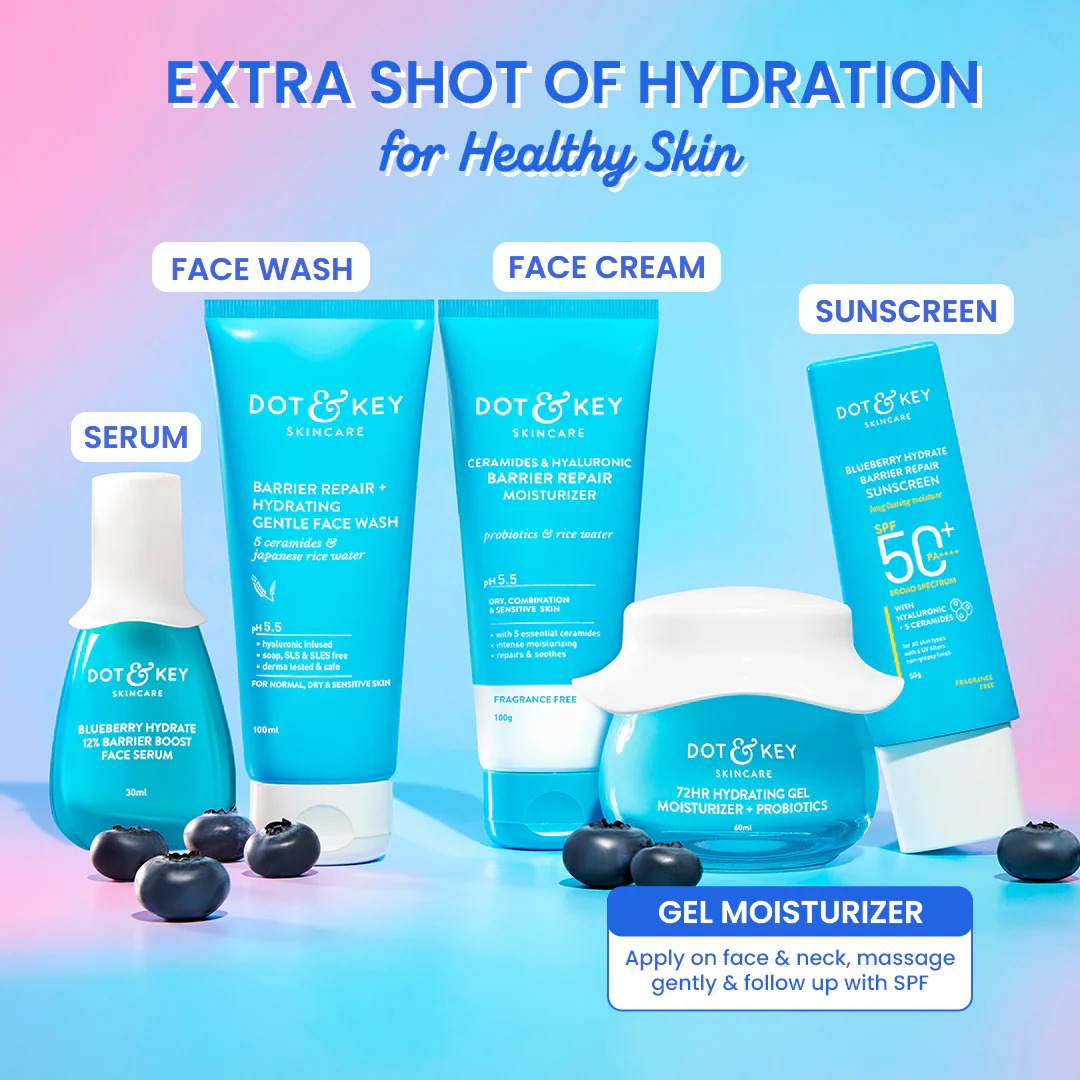 Dot & Key 72HR Hydrating Gel Moisturizer + Probiotics