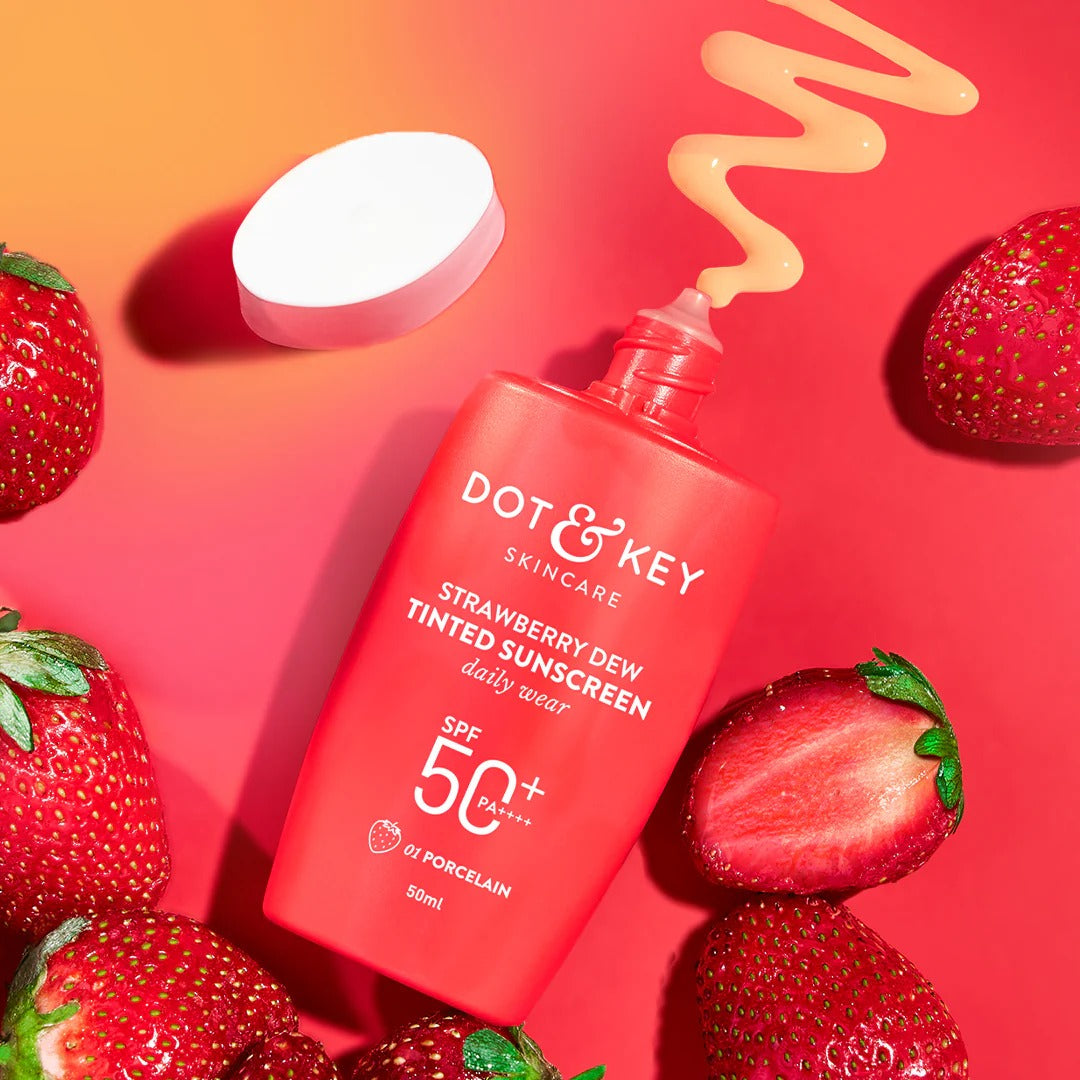 Dot & Key Strawberry Dew Tinted Sunscreen SPF 50+ PA++++ - 1